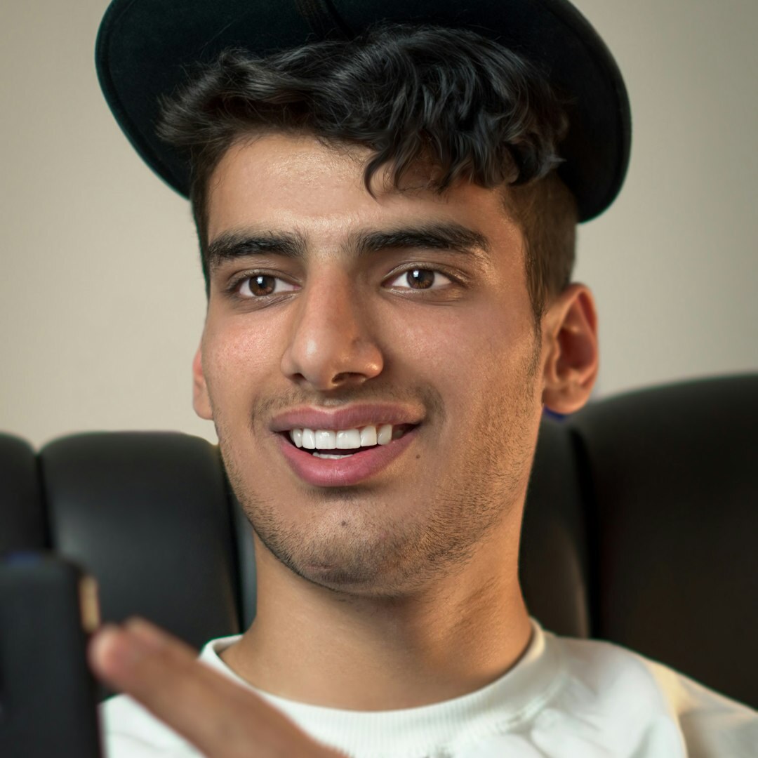 Portrait of a smiling man, community member