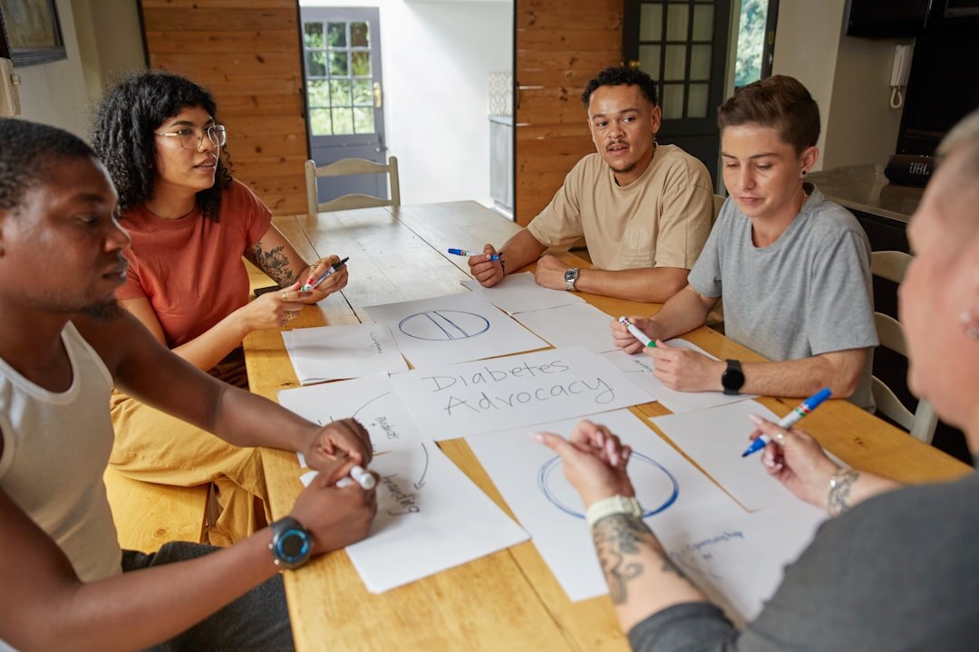 team brainstorming content ideas