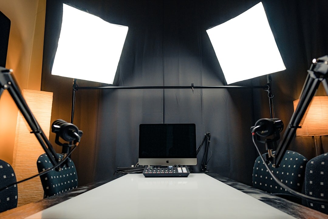 modern content studio interior