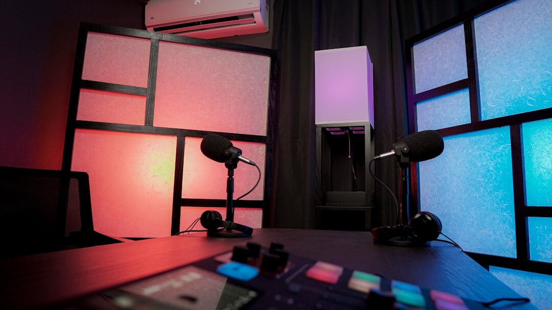 professional podcast recording studio