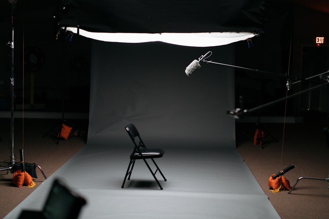 studio lighting setup