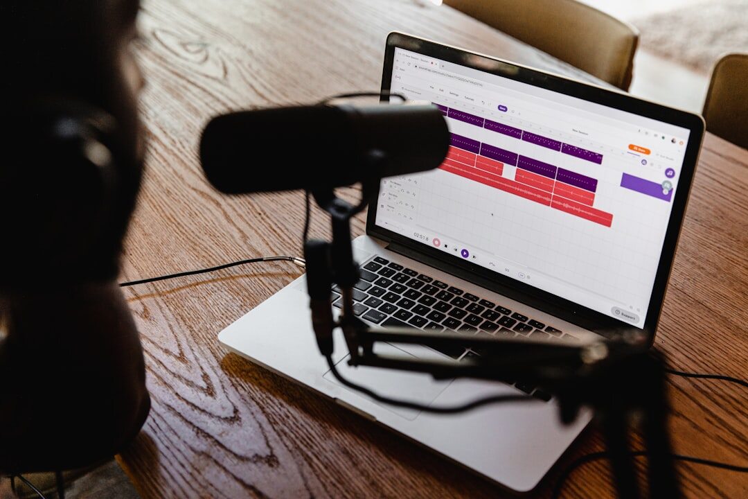 podcast studio setup